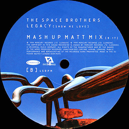 The Space Brothers : Legacy (Show Me Love) (12")