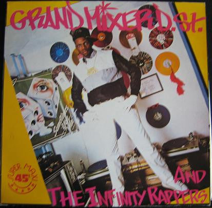 Grandmixer D.  ST.* & The Infinity Rappers : Grand Mixer (Cuts It Up) (12")