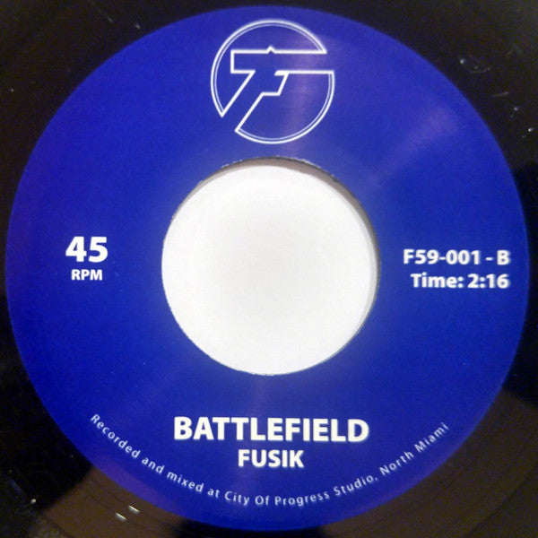 Fusik : On The Fly (7", Single)