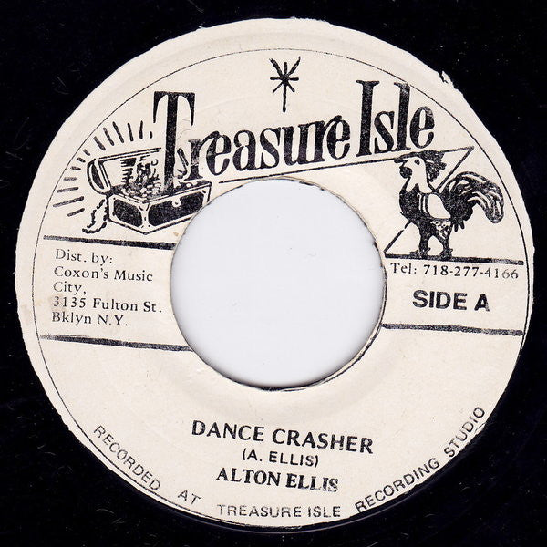 Alton Ellis / Hugh Roy* : Dance Crasher / Wake The Nation (7", Single, RE)