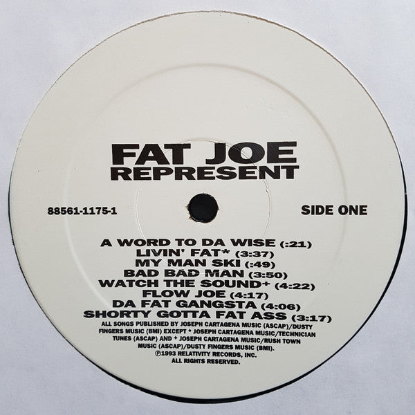 Fat Joe Da Gangsta* : Represent (LP, Album, RE)