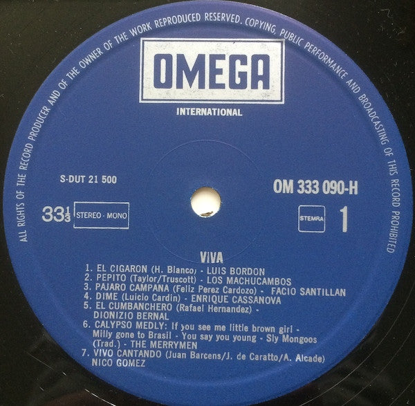 Various : Viva (LP, Comp)