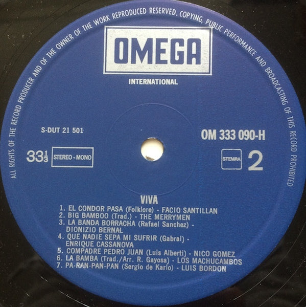 Various : Viva (LP, Comp)