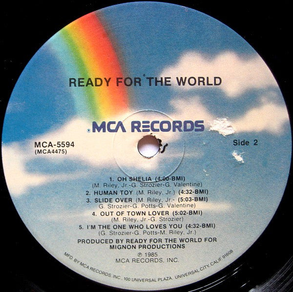 Ready For The World : Ready For The World (LP, Album)