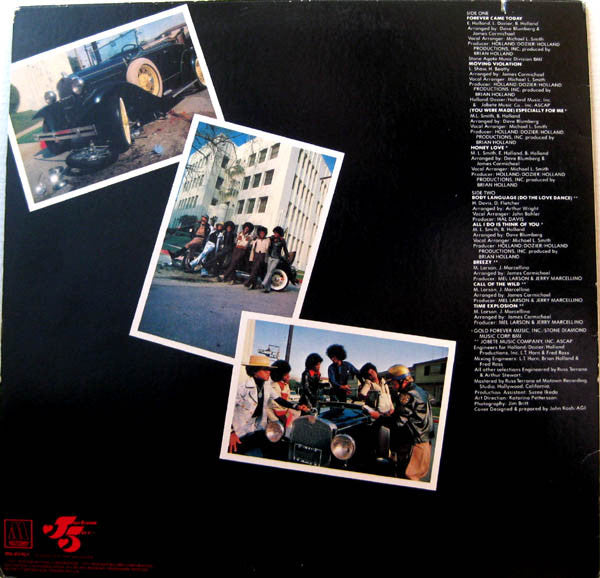 The Jackson 5 : Moving Violation (LP, Album)