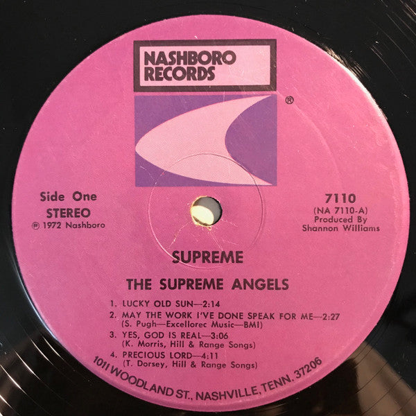 The Supreme Angels : Supreme (LP, Album)