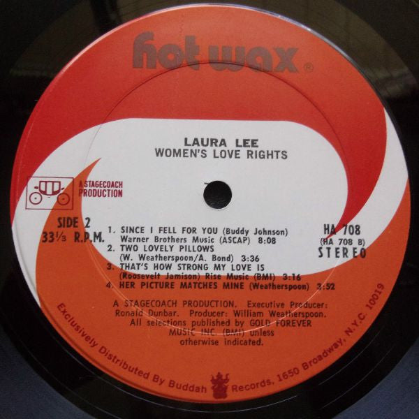 Laura Lee : Women's Love Rights (LP, Album)