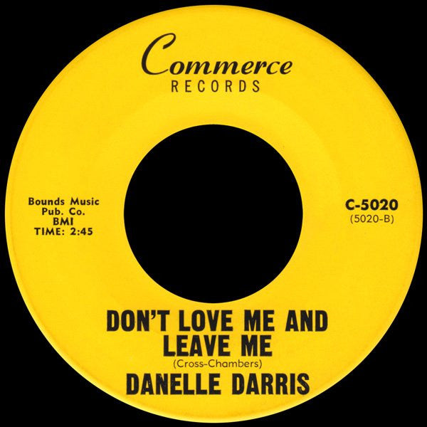 Danelle Darris : Let's Do The Shot Gun (7", Single)