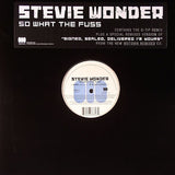 Stevie Wonder : So What The Fuss (12")