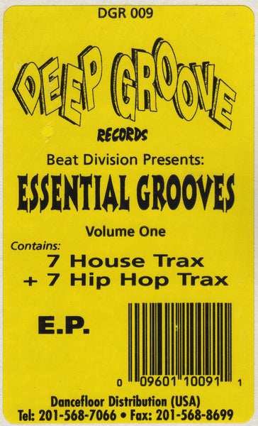 Beat Division : Essential Grooves Volume One E.P. (12", EP)