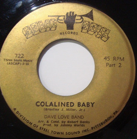 Dave Love (5) : Colalined Baby (7")