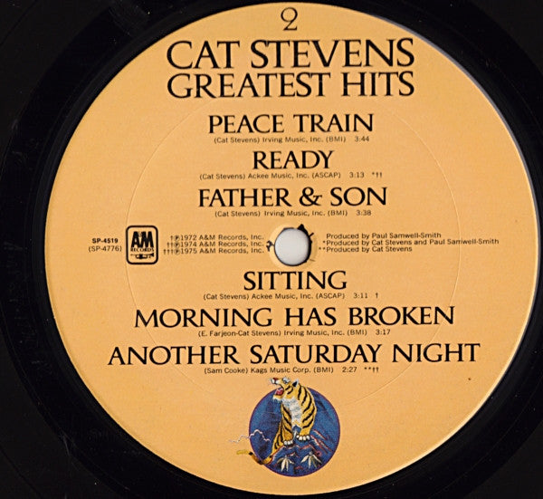 Cat Stevens : Greatest Hits (LP, Comp, Pit)