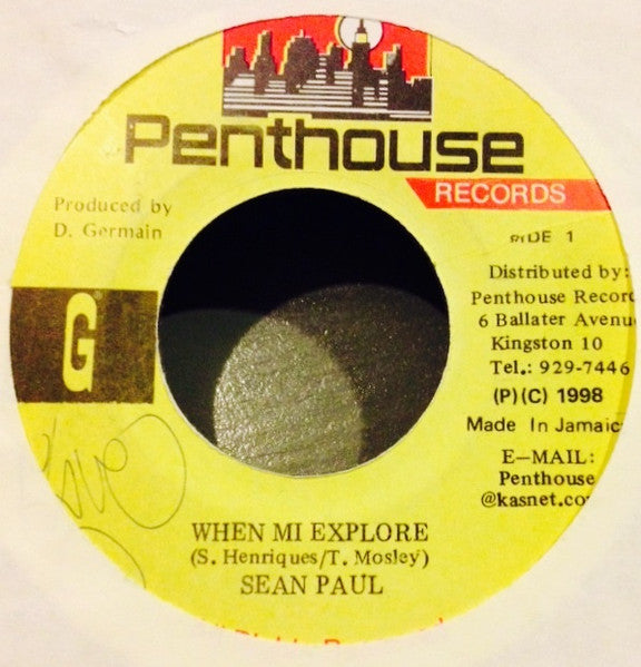 Sean Paul : When Mi Explore (7")