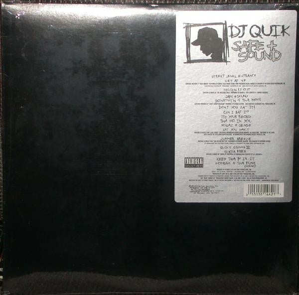 DJ Quik : Safe + Sound (2xLP, Album)