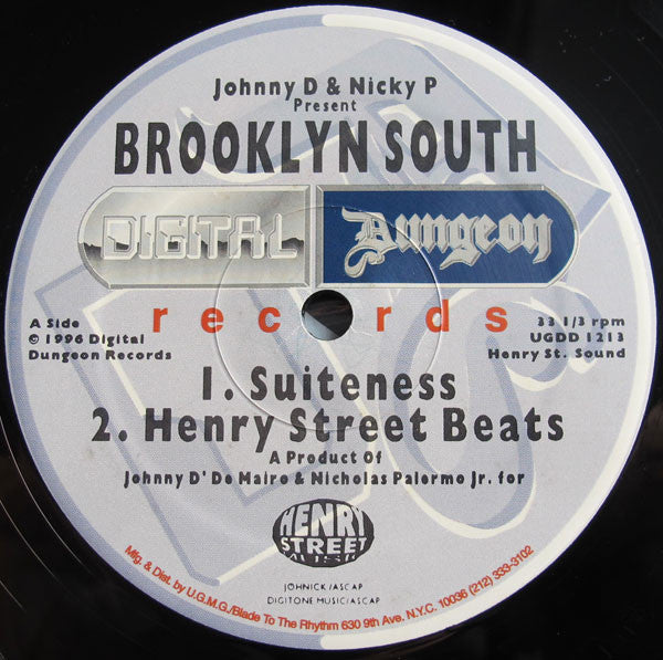 Johnny D & Nicky P : Brooklyn South (12")