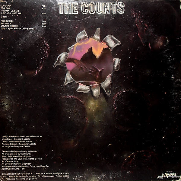 The Counts : Love Sign (LP, Album)