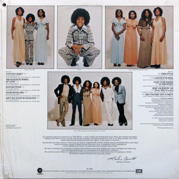 The Sylvers : Showcase (LP, Album)