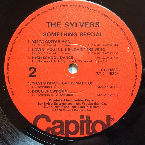 The Sylvers : Something Special (LP, Album)