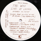 The Who : Live At Leeds (LP, Album, Glo)