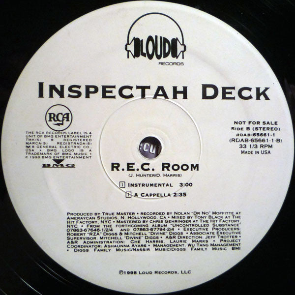 Inspectah Deck : R.E.C. Room (12", Promo)