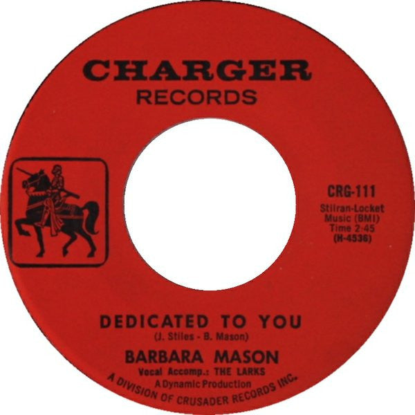 Barbara Mason : Trouble Child (7", Single)