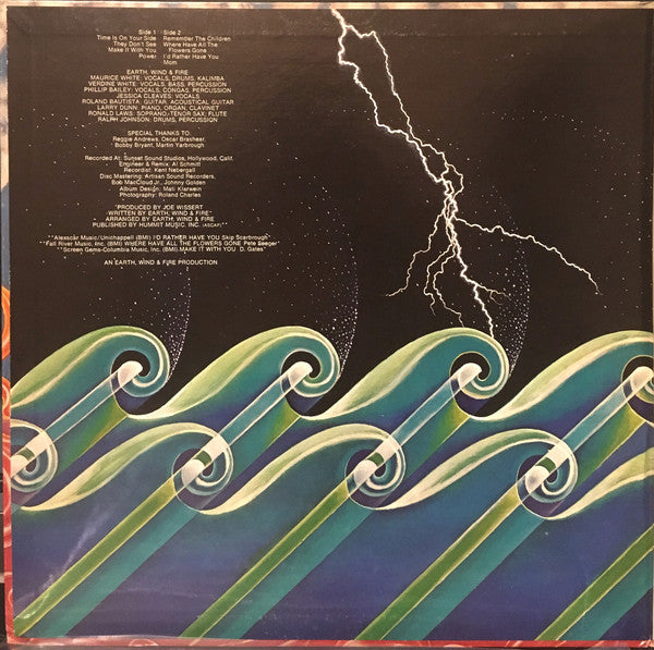 Earth, Wind & Fire : Last Days And Time (LP, Album, Gat)