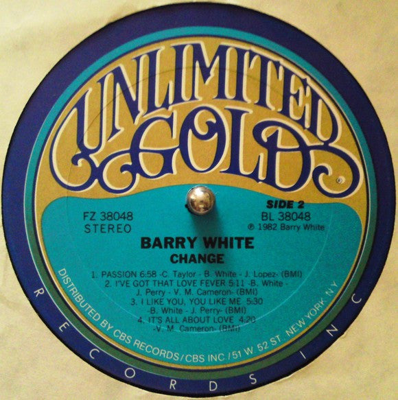 Barry White : Change (LP, Album)