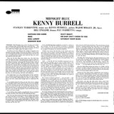 Kenny Burrell : Midnight Blue (LP, Album, RE)