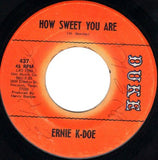 Ernie K-Doe : Gotta Pack My Bag / How Sweet You Are (7")