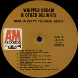 Herb Alpert's Tijuana Brass* : Whipped Cream & Other Delights (LP, Album, Mono)