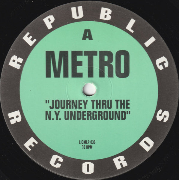 Metro : Journey Thru The N.Y. Underground (12", EP)