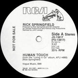 Rick Springfield : Human Touch (12", Promo)