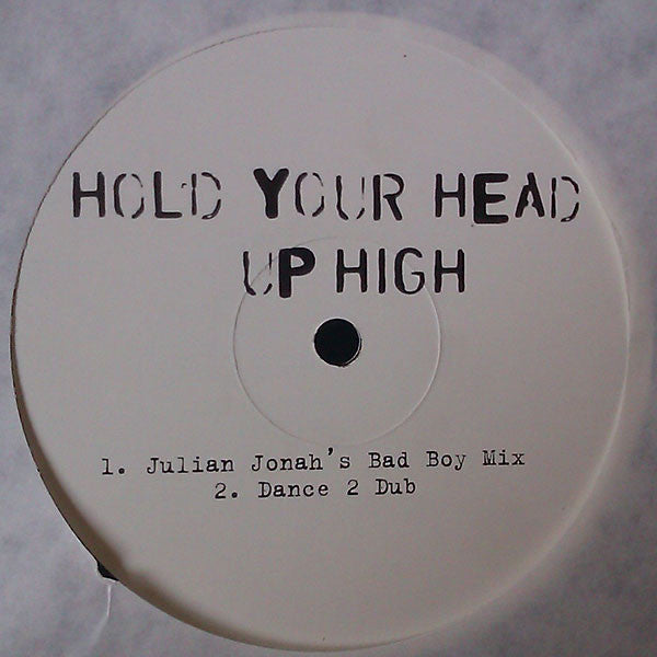 Boris Dlugosch Presents Booom! : Hold Your Head Up High (12")