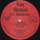 King Obstinate : 25th Anniversary (LP, Album)