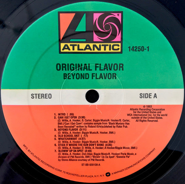 Original Flavor : Beyond Flavor (LP, Album)