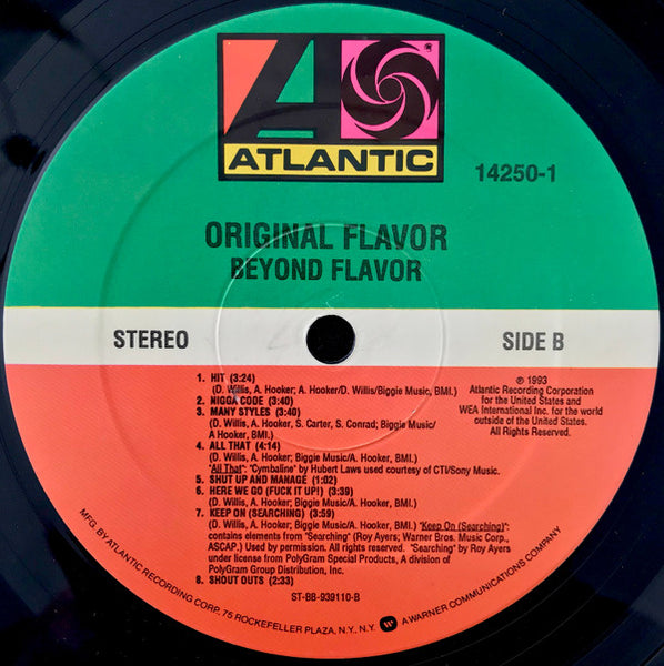 Original Flavor : Beyond Flavor (LP, Album)