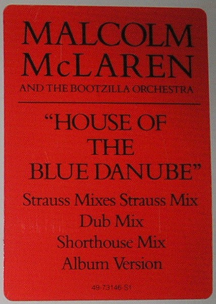 Malcolm McLaren And The Bootzilla Orchestra : House Of The Blue Danube (12")