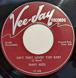 Jimmy Reed : Ain't That Lovin' You Baby (7", Single)