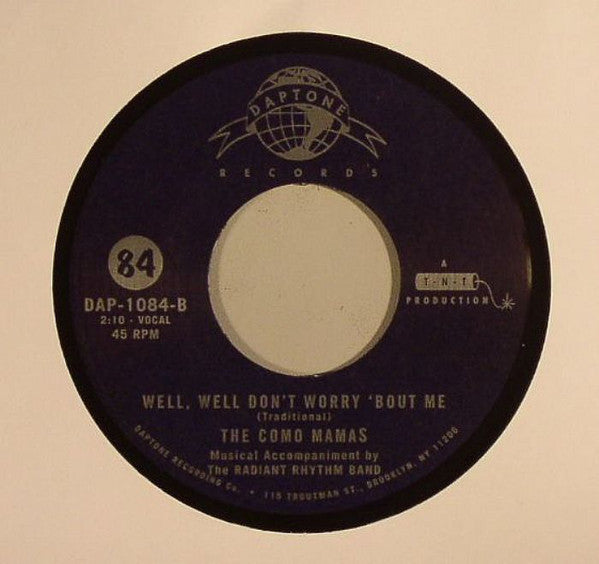 The Como Mamas : Out Of The Wilderness (7", Single)