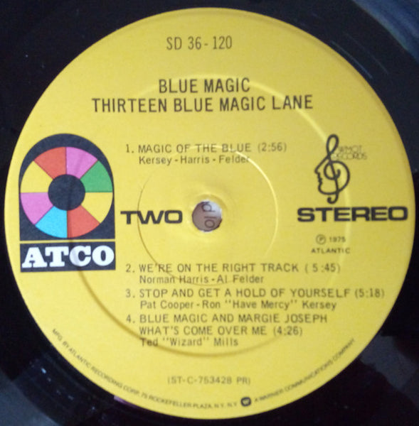 Blue Magic : Thirteen Blue Magic Lane (LP, Album, PR)