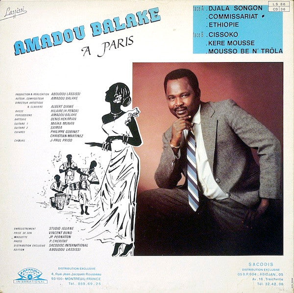 Amadou Balake* : A Paris (LP, Album)