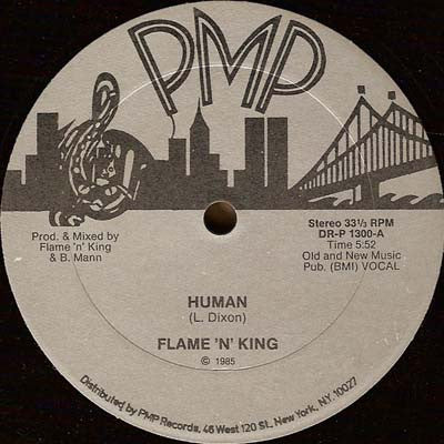 Flame 'N' King : Human (12")