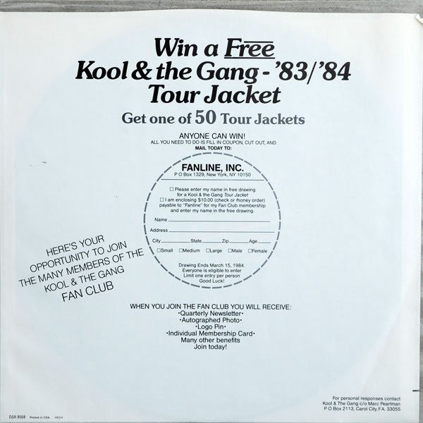 Kool & The Gang : In The Heart (LP, Album, 53 )