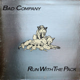 Bad Company (3) : Run With The Pack (LP, Album, RE, PR )