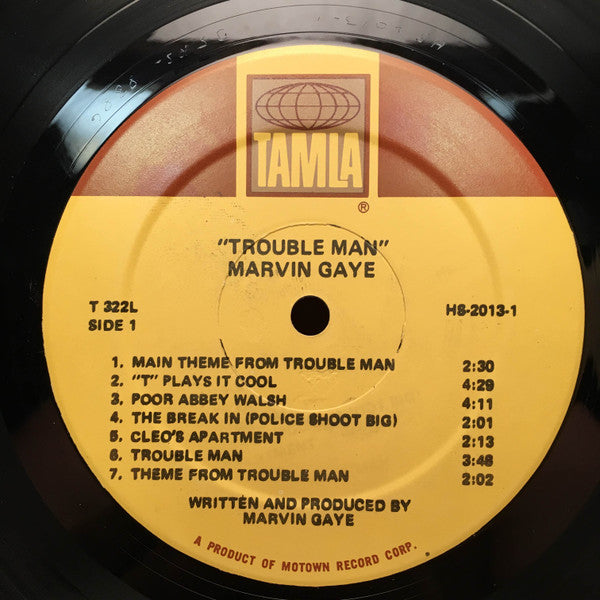 Marvin Gaye : Trouble Man (LP, Album, Sup)