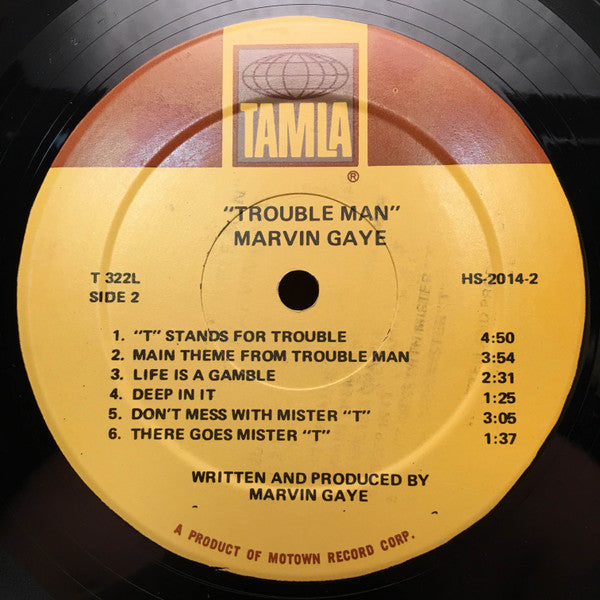 Marvin Gaye : Trouble Man (LP, Album, Sup)