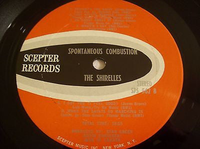 The Shirelles : Spontaneous Combustion (LP, Album)