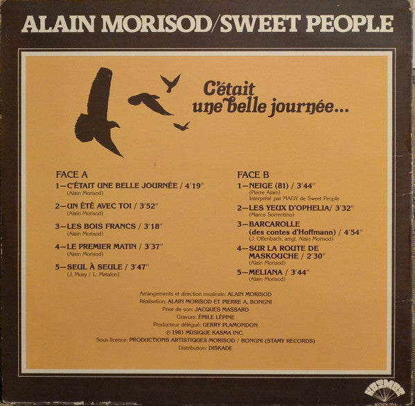 Alain Morisod, Sweet People : C'était Une Belle Journée (LP, Album)