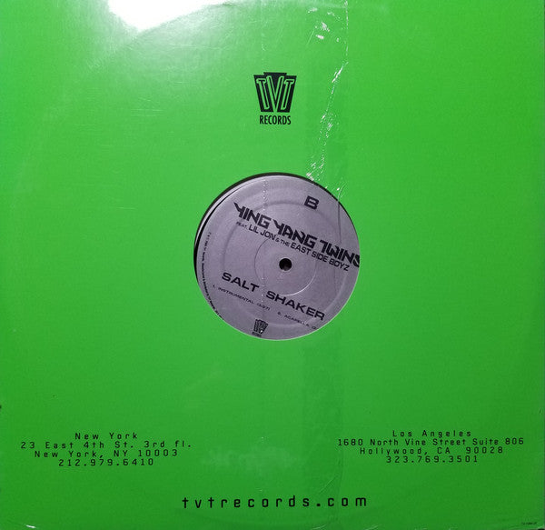 Ying Yang Twins : Salt Shaker (12")