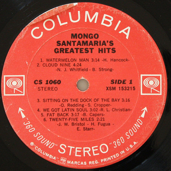 Mongo Santamaria : Mongo Santamaria's Greatest Hits (LP, Comp)